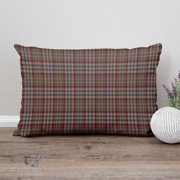 ScotsTee Shop Scottish Nicolson Hunting Weathered Clan Tartan Pillow/ Pillow Cover Tartan Accessories for Home