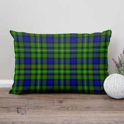 ScotsTee Shop Scottish Rollo Modern Clan Tartan Pillow/ Pillow Cover Tartan Accessories for Home