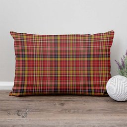 ScotsTee Shop Scottish Ogilvie (Ogilvy) of Strathallan Clan Tartan Pillow/ Pillow Cover Tartan Accessories for Home