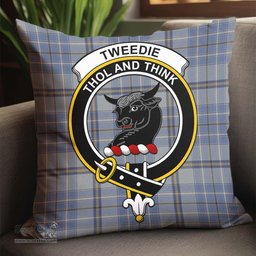 ScotsTee Shop Scottish Tweedie Clan Crest Tartan Pillow/ Pillow Cover Tartan Accessories for Home