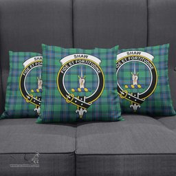 ScotsTee Shop Scottish Shaw Ancient Clan Crest Tartan Pillow/ Pillow Cover Tartan Accessories for Home