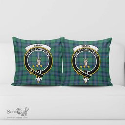 ScotsTee Shop Scottish Shaw Ancient Clan Crest Tartan Pillow/ Pillow Cover Tartan Accessories for Home