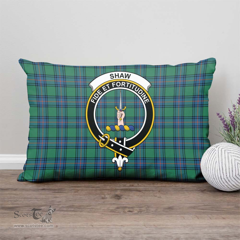 ScotsTee Shop Scottish Shaw Ancient Clan Crest Tartan Pillow/ Pillow Cover Tartan Accessories for Home