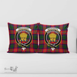 ScotsTee Shop Scottish Wauchope Clan Crest Tartan Pillow/ Pillow Cover Tartan Accessories for Home