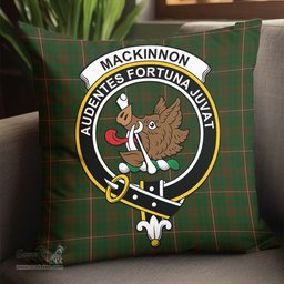 ScotsTee Shop Scottish MacKinnon Hunting Clan Crest Tartan Pillow/ Pillow Cover Tartan Accessories for Home