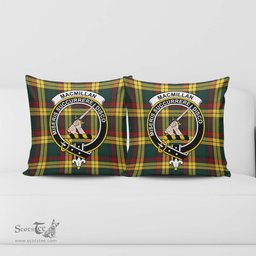 ScotsTee Shop Scottish MacMillan Old Modern Clan Crest Tartan Pillow/ Pillow Cover Tartan Accessories for Home