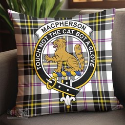 ScotsTee Shop Scottish MacPherson Dress Modern Clan Crest Tartan Pillow/ Pillow Cover Tartan Accessories for Home