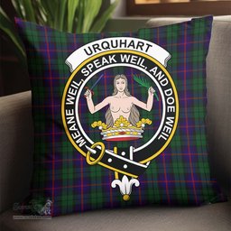 ScotsTee Shop Scottish Urquhart Clan Crest Tartan Pillow/ Pillow Cover Tartan Accessories for Home