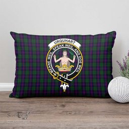 ScotsTee Shop Scottish Urquhart Clan Crest Tartan Pillow/ Pillow Cover Tartan Accessories for Home