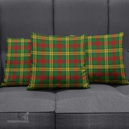 ScotsTee Shop Scottish MacMillan Society of Glasgow Clan Tartan Pillow/ Pillow Cover Tartan Accessories for Home