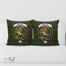 ScotsTee Shop Scottish MacFie Hunting Clan Crest Tartan Pillow/ Pillow Cover Tartan Accessories for Home