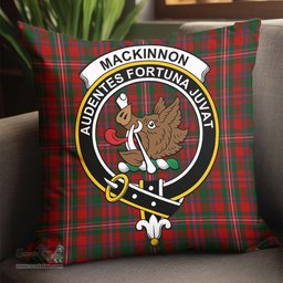 ScotsTee Shop Scottish MacKinnon Clan Crest Tartan Pillow/ Pillow Cover Tartan Accessories for Home