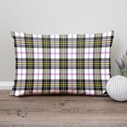 ScotsTee Shop Scottish MacPherson Dress Modern Clan Tartan Pillow/ Pillow Cover Tartan Accessories for Home
