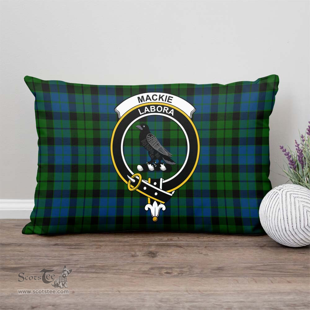 ScotsTee Shop Scottish MacKie Clan Crest Tartan Pillow/ Pillow Cover Tartan Accessories for Home