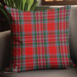 ScotsTee Shop Scottish MacBean Clan Tartan Pillow/ Pillow Cover Tartan Accessories for Home
