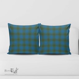ScotsTee Shop Scottish Oliver Clan Tartan Pillow/ Pillow Cover Tartan Accessories for Home