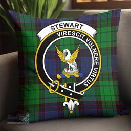 ScotsTee Shop Scottish Stewart Old Modern Clan Crest Tartan Pillow/ Pillow Cover Tartan Accessories for Home