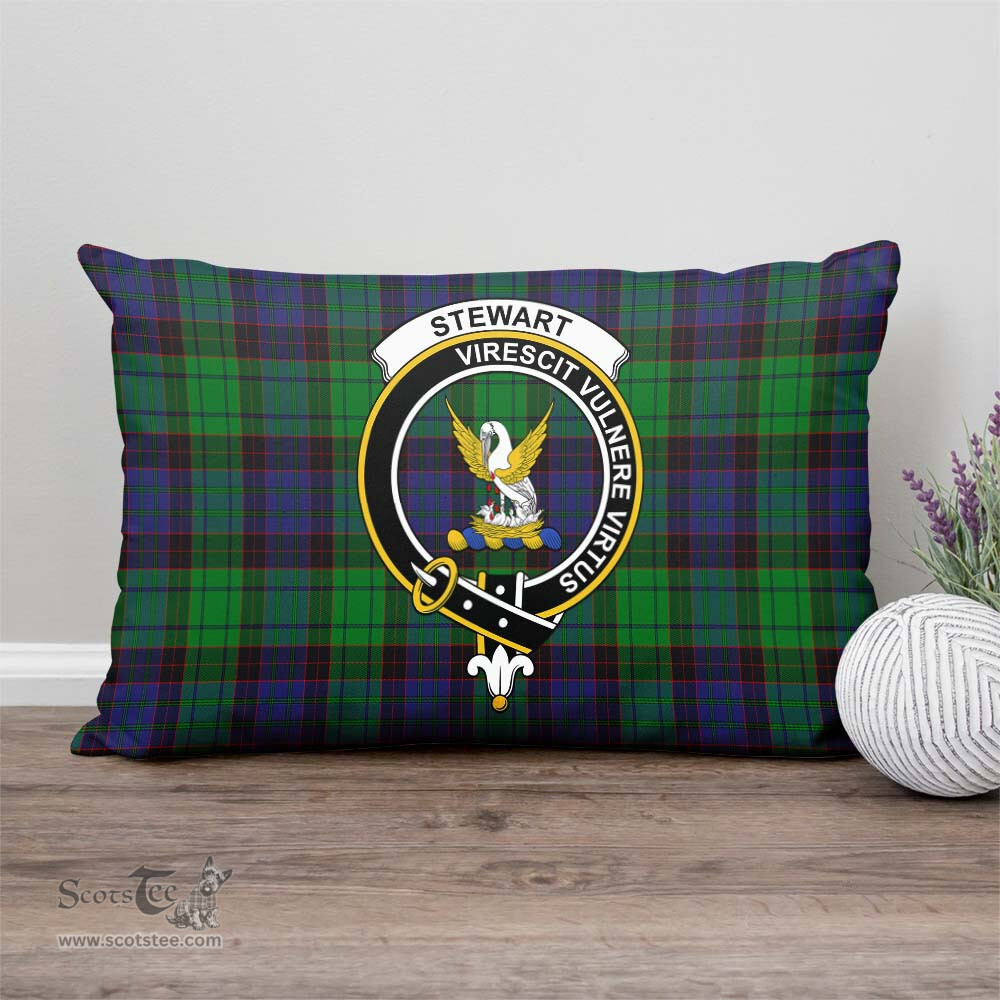 ScotsTee Shop Scottish Stewart Old Modern Clan Crest Tartan Pillow/ Pillow Cover Tartan Accessories for Home
