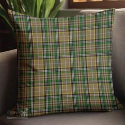 ScotsTee Shop Scottish O'Farrell Clan Tartan Pillow/ Pillow Cover Tartan Accessories for Home