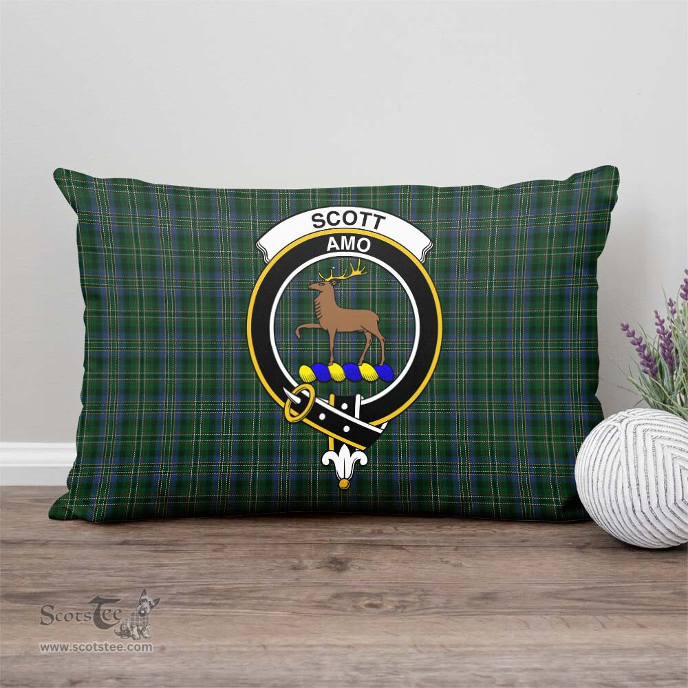 ScotsTee Shop Scottish Scott Hunting Clan Crest Tartan Pillow/ Pillow Cover Tartan Accessories for Home