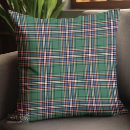 ScotsTee Shop Scottish MacFarlane Hunting Ancient Clan Tartan Pillow/ Pillow Cover Tartan Accessories for Home