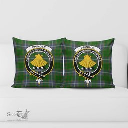 ScotsTee Shop Scottish Pringle Clan Crest Tartan Pillow/ Pillow Cover Tartan Accessories for Home