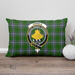 ScotsTee Shop Scottish Pringle Clan Crest Tartan Pillow/ Pillow Cover Tartan Accessories for Home