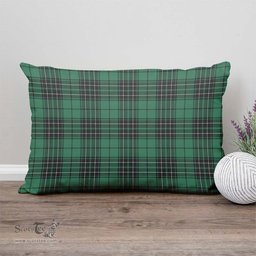 ScotsTee Shop Scottish MacLean Hunting Ancient Clan Tartan Pillow/ Pillow Cover Tartan Accessories for Home