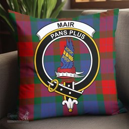 ScotsTee Shop Scottish Mar Clan Crest Tartan Pillow/ Pillow Cover Tartan Accessories for Home