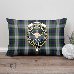 ScotsTee Shop Scottish Murray of Atholl Dress Clan Crest Tartan Pillow/ Pillow Cover Tartan Accessories for Home