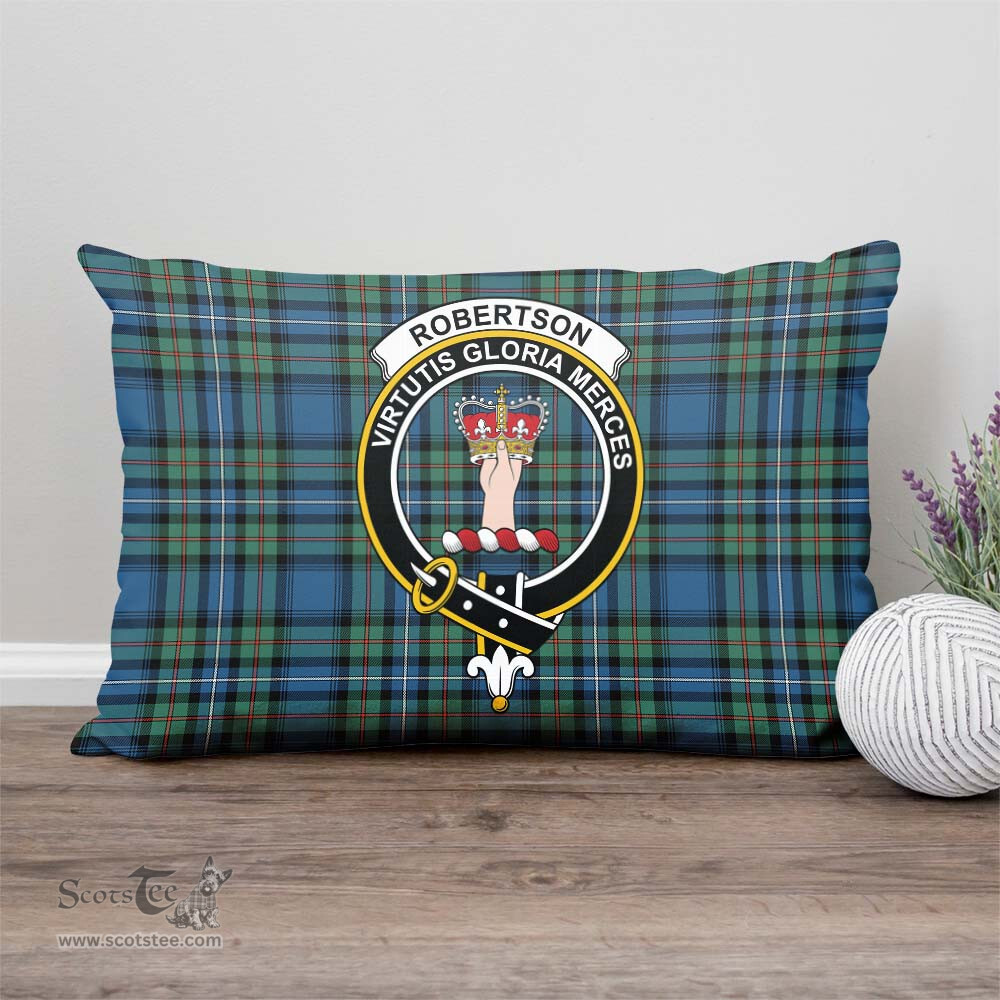 ScotsTee Shop Scottish Robertson Hunting Ancient Clan Crest Tartan Pillow/ Pillow Cover Tartan Accessories for Home