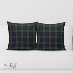 ScotsTee Shop Scottish Nicolson Green Hunting Clan Tartan Pillow/ Pillow Cover Tartan Accessories for Home