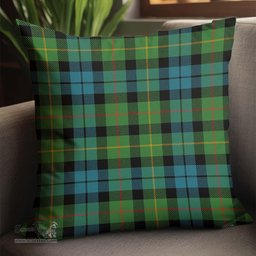ScotsTee Shop Scottish Rollo Ancient Clan Tartan Pillow/ Pillow Cover Tartan Accessories for Home