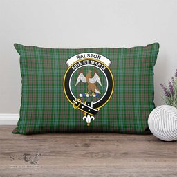 ScotsTee Shop Scottish Ralston USA Clan Crest Tartan Pillow/ Pillow Cover Tartan Accessories for Home