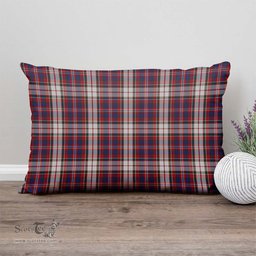 ScotsTee Shop Scottish MacFarlane Dress Clan Tartan Pillow/ Pillow Cover Tartan Accessories for Home