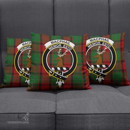 ScotsTee Shop Scottish MacPhail Clan Crest Tartan Pillow/ Pillow Cover Tartan Accessories for Home