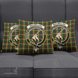 ScotsTee Shop Scottish MacMillan Ancient Clan Crest Tartan Pillow/ Pillow Cover Tartan Accessories for Home