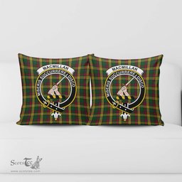 ScotsTee Shop Scottish MacMillan Ancient Clan Crest Tartan Pillow/ Pillow Cover Tartan Accessories for Home