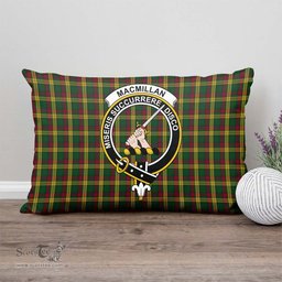ScotsTee Shop Scottish MacMillan Ancient Clan Crest Tartan Pillow/ Pillow Cover Tartan Accessories for Home