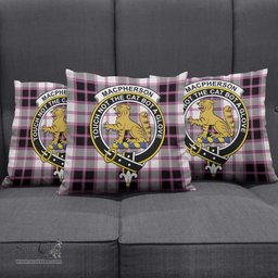 ScotsTee Shop Scottish MacPherson Hunting Modern Clan Crest Tartan Pillow/ Pillow Cover Tartan Accessories for Home