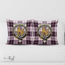 ScotsTee Shop Scottish MacPherson Hunting Modern Clan Crest Tartan Pillow/ Pillow Cover Tartan Accessories for Home