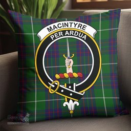 ScotsTee Shop Scottish MacIntyre Hunting Clan Crest Tartan Pillow/ Pillow Cover Tartan Accessories for Home