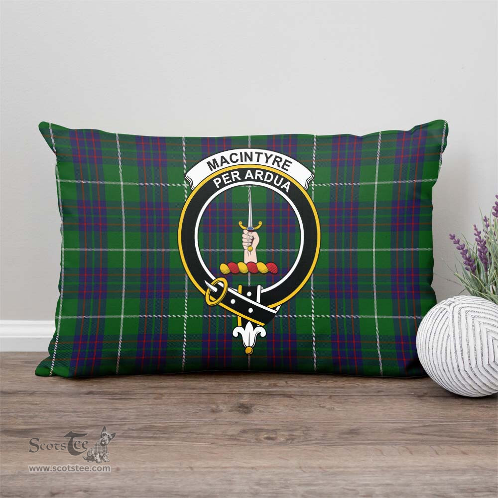 ScotsTee Shop Scottish MacIntyre Hunting Clan Crest Tartan Pillow/ Pillow Cover Tartan Accessories for Home