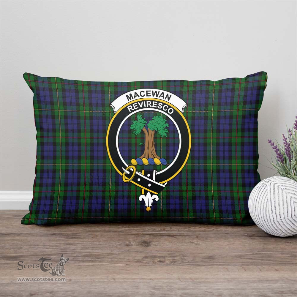 ScotsTee Shop Scottish MacEwan Clan Crest Tartan Pillow/ Pillow Cover Tartan Accessories for Home