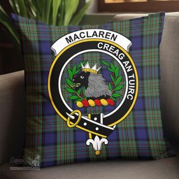 ScotsTee Shop Scottish MacLaren Clan Crest Tartan Pillow/ Pillow Cover Tartan Accessories for Home