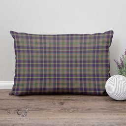 ScotsTee Shop Scottish Taylor Weathered Clan Tartan Pillow/ Pillow Cover Tartan Accessories for Home