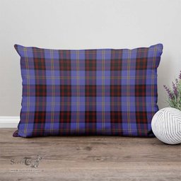 ScotsTee Shop Scottish Rutherford Clan Tartan Pillow/ Pillow Cover Tartan Accessories for Home