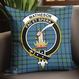 ScotsTee Shop Scottish Matheson Hunting Ancient Clan Crest Tartan Pillow/ Pillow Cover Tartan Accessories for Home