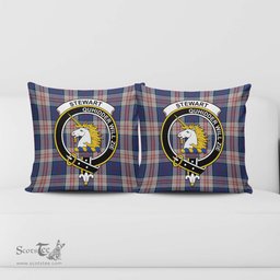 ScotsTee Shop Scottish Stewart of Appin Hunting Dress Clan Crest Tartan Pillow/ Pillow Cover Tartan Accessories for Home