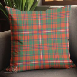 ScotsTee Shop Scottish MacKinnon Ancient Clan Tartan Pillow/ Pillow Cover Tartan Accessories for Home
